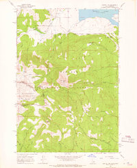 Sawtell PK topographic map thumbnail