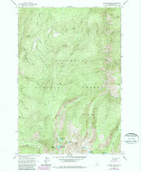 Sawyer Ridge 1963 topographic map thumbnail