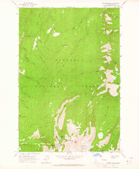 Sawyer Ridge 1963 topographic map thumbnail