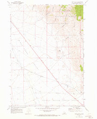 Scott Butte 1969 topographic map thumbnail