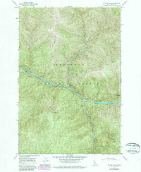 Selway Falls 1966 topographic map thumbnail
