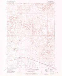 Senter 1972 topographic map preview