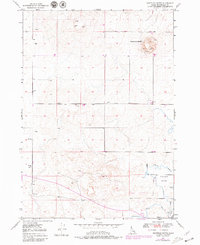 Shattuck Butte 1949 topographic map thumbnail