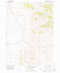 Sheep Creek Spring 1973 topographic map thumbnail