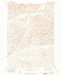 Sheep Ridge 1970 topographic map thumbnail