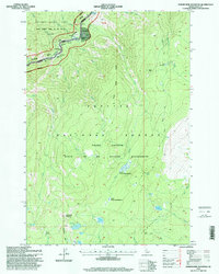 Sheepeater Mountain 1995 topographic map thumbnail