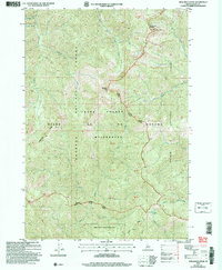 Shellrock Peak 2004 topographic map thumbnail