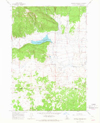 Sheridan Reservoir 1965 topographic map thumbnail