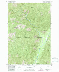 Shissler Peak 1966 topographic map thumbnail