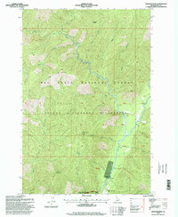 Shissler Peak 1995 topographic map thumbnail