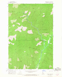 Shissler Peak 1966 topographic map thumbnail