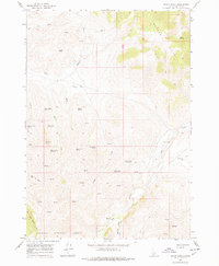 Short Creek 1967 topographic map thumbnail
