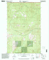 Shorty Peak 1996 topographic map thumbnail