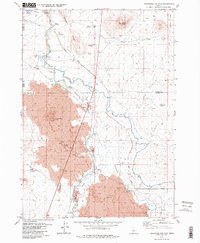 Shoshone Ice Cave 1979 topographic map thumbnail