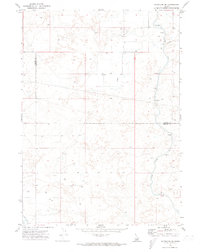 Shoshone SE 1971 topographic map thumbnail