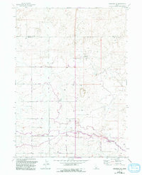Shoshone SW 1971 topographic map thumbnail