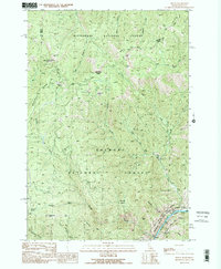 Shoup 1991 topographic map thumbnail