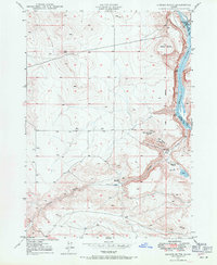 Sinker Butte 1948 topographic map thumbnail