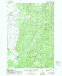 Skunk Creek Summit 1988 topographic map thumbnail