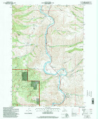 Slate Creek 1995 topographic map thumbnail