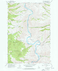 Slate Creek 1963 topographic map thumbnail