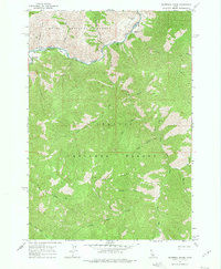 Sliderock Ridge 1963 topographic map thumbnail