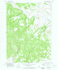 Smith Creek 1973 topographic map thumbnail