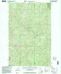 Smith Mountain 1997 topographic map thumbnail