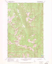 Smith Peak 1969 topographic map thumbnail