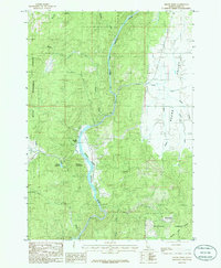 Smiths Ferry 1985 topographic map thumbnail