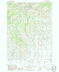 Smoky Dome 1986 topographic map thumbnail