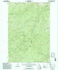 Snowy Summit 1994 topographic map thumbnail