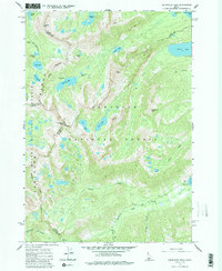 Snowyside Peak 1964 topographic map preview