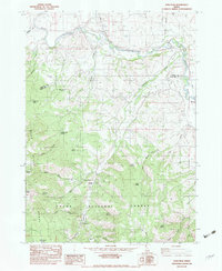 Soda Peak 1982 topographic map thumbnail