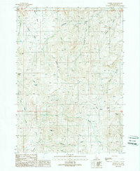 Soldier Cap 1989 topographic map thumbnail