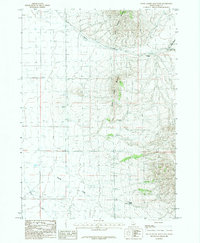 South Chapin Mountain 1985 topographic map thumbnail