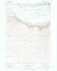 Southwest Emmett 1970 topographic map thumbnail
