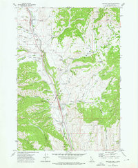 Spencer North 1972 topographic map thumbnail