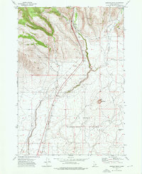 Spencer South 1972 topographic map thumbnail