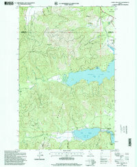 Spirit Lake West 1996 topographic map thumbnail