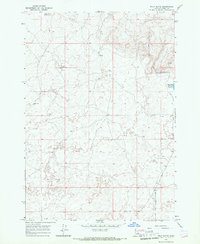 Split Butte 1965 topographic map thumbnail