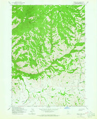 Sprout Mtn topographic map thumbnail