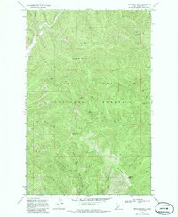 Spyglass Peak 1966 topographic map thumbnail