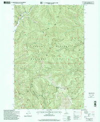 Spyglass Peak 1996 topographic map thumbnail