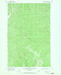 Spyglass Peak 1966 topographic map thumbnail