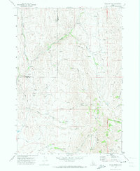 Squaw Butte 1970 topographic map thumbnail