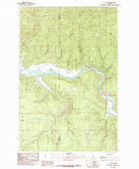 St. Joe 1985 topographic map thumbnail