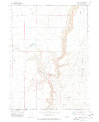 Star Valley 1973 topographic map thumbnail