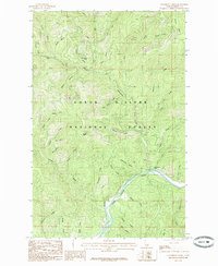 Steamboat Creek 1985 topographic map thumbnail