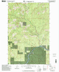 Steamboat Creek 1996 topographic map thumbnail